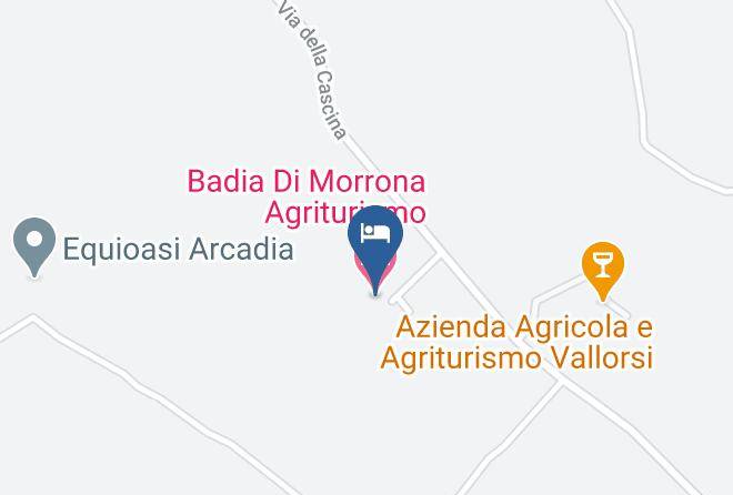 Pisa - Badia Di Morrona Agriturismo Maps