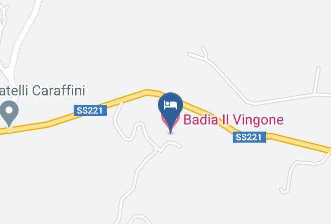 Perugia - Badia Il Vingone Maps