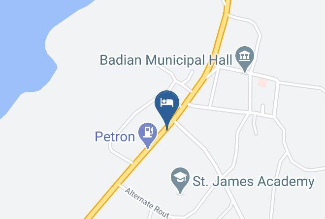 Cebu - Badian Lodging And Tours Maps