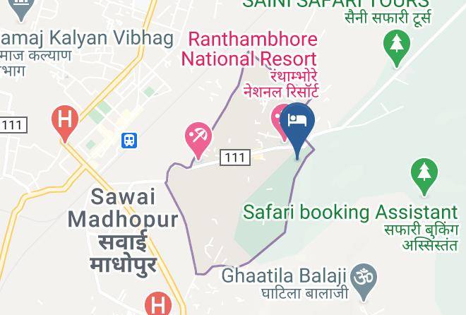 Sawai Madhopur - Badiguwadi Wildlife Resort Maps