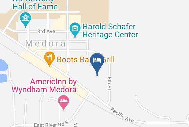 Billings - Badlands Motel Maps