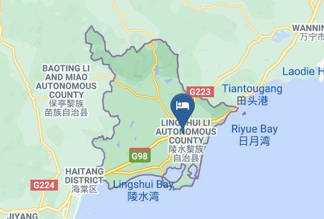 Lingshui Lizu Aut County - Badminton Hotel Lingshui Maps