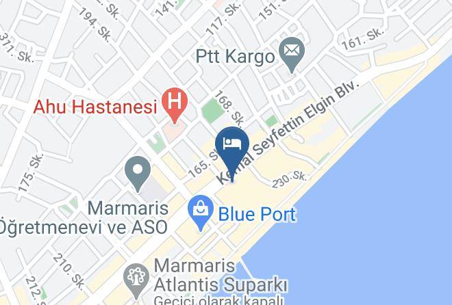 Marmaris - Badoka Boutique Hotel Maps