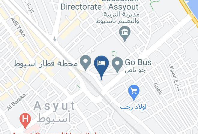 Asyut - Badr Hotel Maps