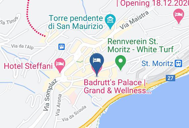 Malojamaloggia - Badrutt's Palace Grand & Wellness Hotel St Moritz Maps