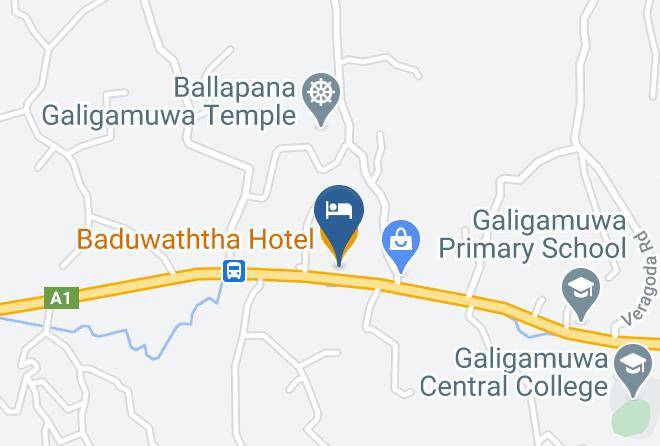 Ratnapura - Baduwaththa Hotel Maps