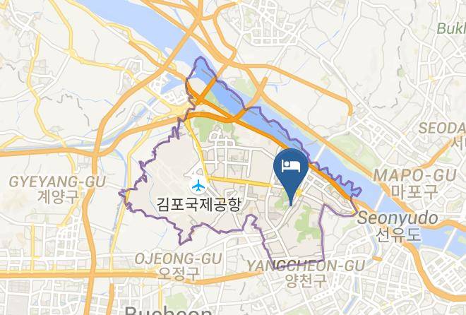 Gangseogu - Baekje Hotel Maps
