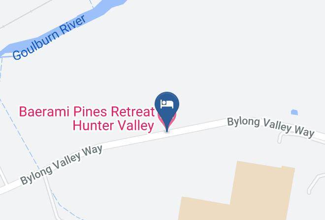 Muswellbrook - Baerami Pines Retreat Hunter Valley Maps
