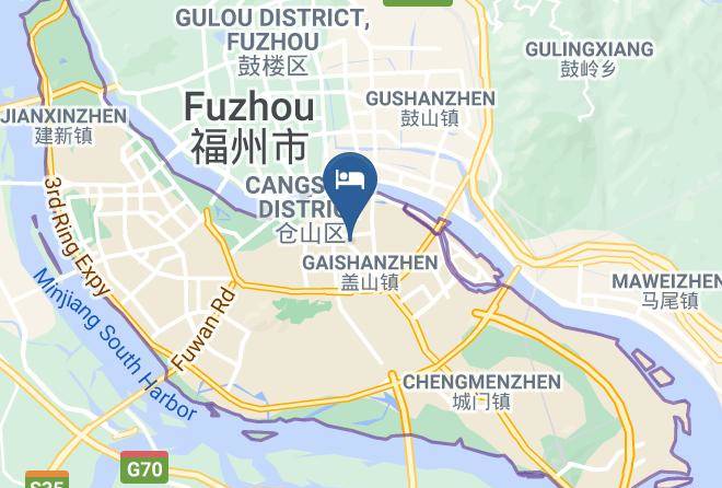 Fuzhou - Bafang Express Hotel Maps