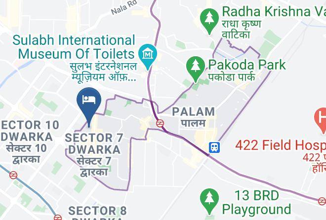 New Delhi - Bafel Residency Maps