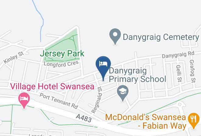 Swansea - Bag Me I'm Available Swansea City By Kg Inspired Management Ltd Maps