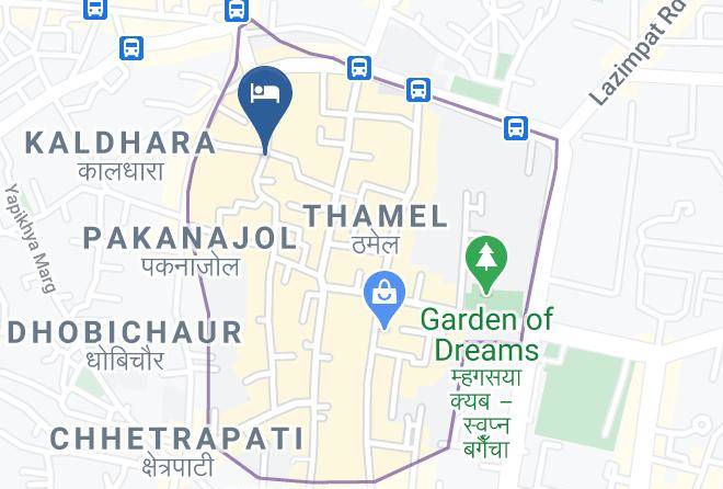 Kathmandu - Bag Packer's Lodge Maps