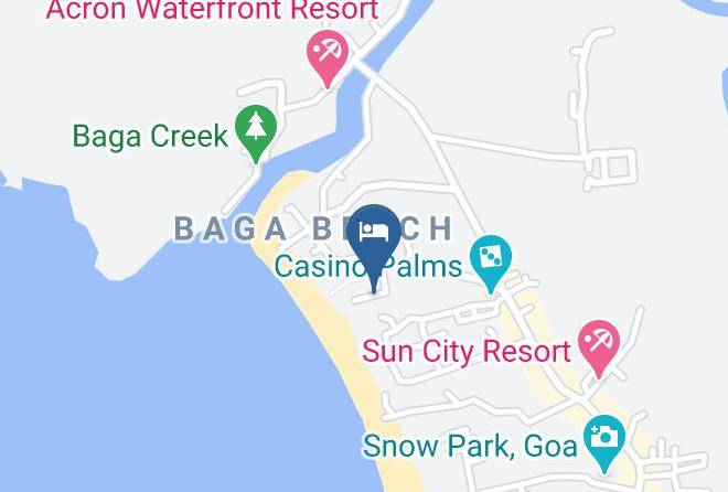 Bardez - Baga Fantacia Beach Inn Maps