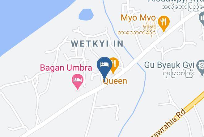 Nyaung U - Bagan Beauty Land Hotel Maps