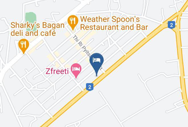 Nyaung U - Bagan Comfort Hotel Maps