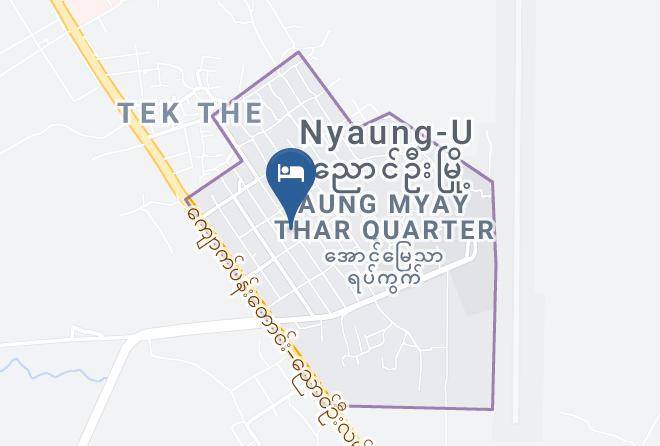 Nyaung U - Bagan Diamond Crown Hotel Maps