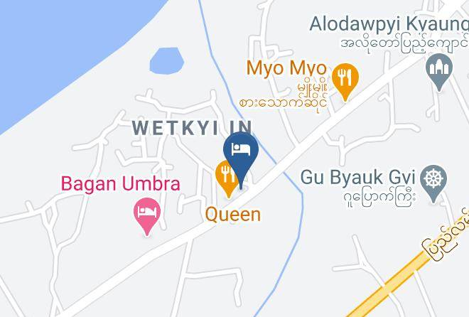 Nyaung U - Bagan Princess Hotel Maps