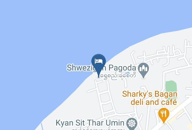 Nyaung U - Bagan River Star Hotel Maps