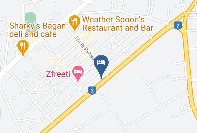 Nyaung U - Bagan United Hotel Maps