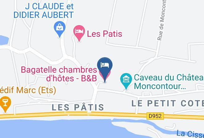 Indre Et Loire - Bagatelle Chambres D'hotes B&b Maps