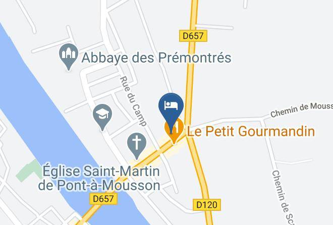 Meurthe Et Moselle - Bagatelle Hotel Restaurant Maps