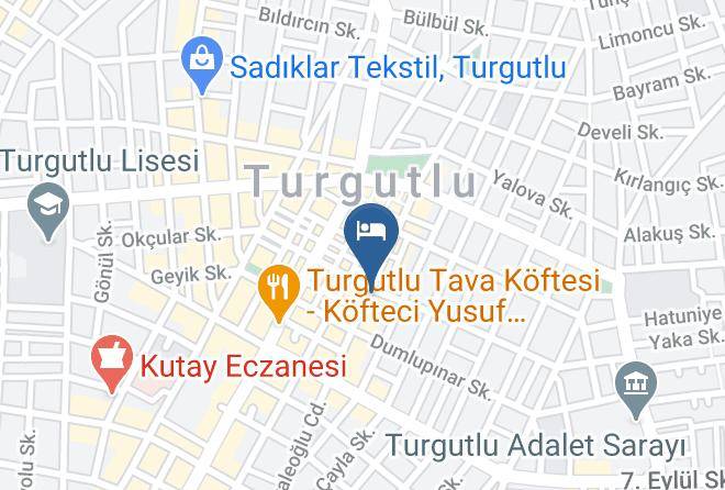 Bagdat Hotel Map - Manisa - Turgutlu