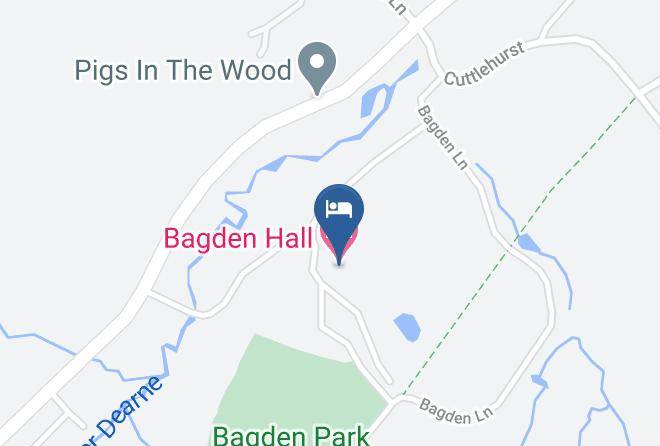 Kirklees - Bagden Hall Hotel Maps