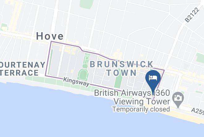 The Brighton Hotel Map