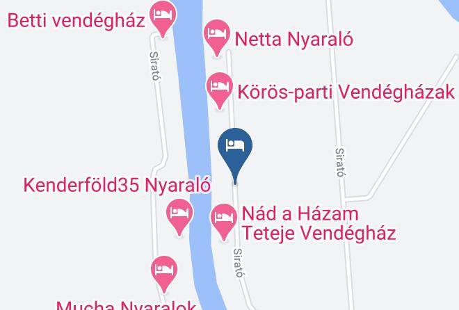 Bekesszentandras - Bagi Nyaralo Maps