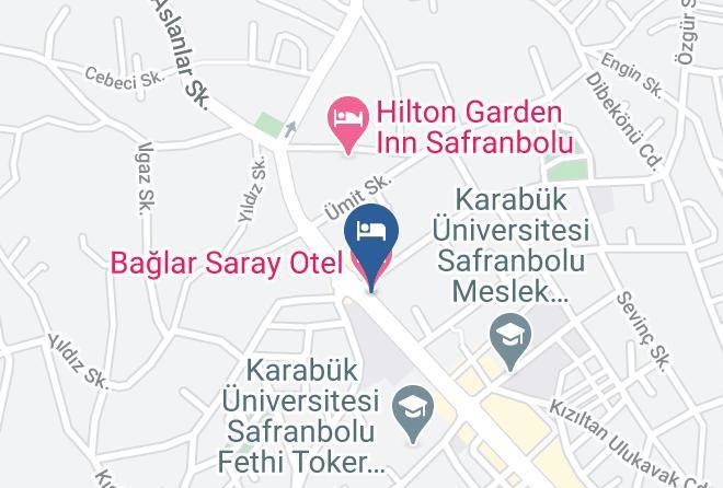 Safranbolu - Baglar Saray Otel Maps