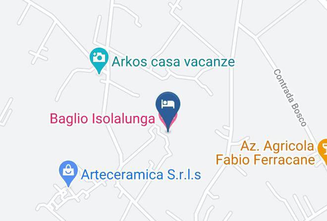 Trapani - Baglio Isolalunga Maps