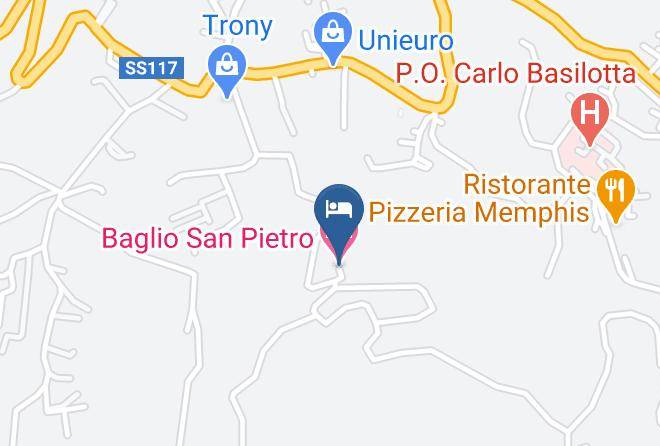 Enna - Baglio San Pietro Maps