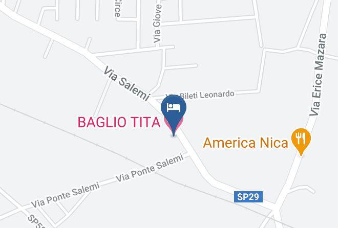 Trapani - Baglio Tita Maps
