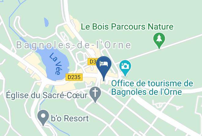 Orne - Bagnoles Hotel Bistrot Gourmand Maps