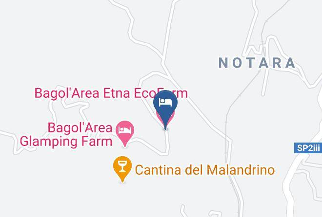 Catania - Bagol'area Etna Ecofarm Maps