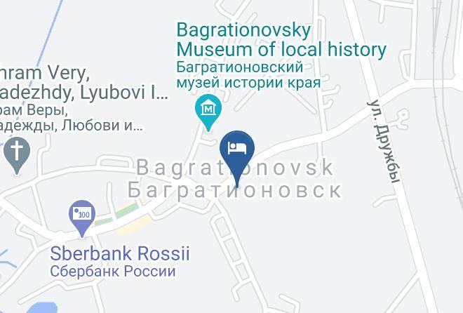 Bagrationovsky District - Bagrationovsk Gostinitsa Maps