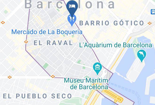Barcelona - Bagues Hotel Barcelona Maps