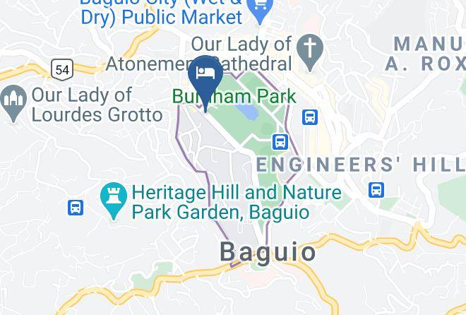 Benguet - Baguio Burnham Suites Maps