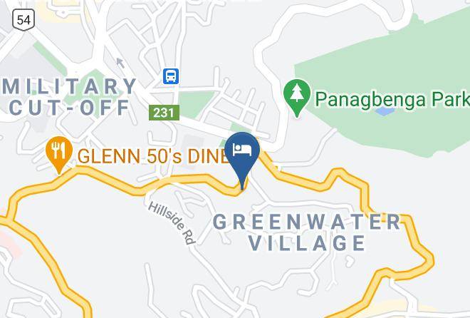 Benguet - Baguio Lefern Hotel Military Cut Off Maps