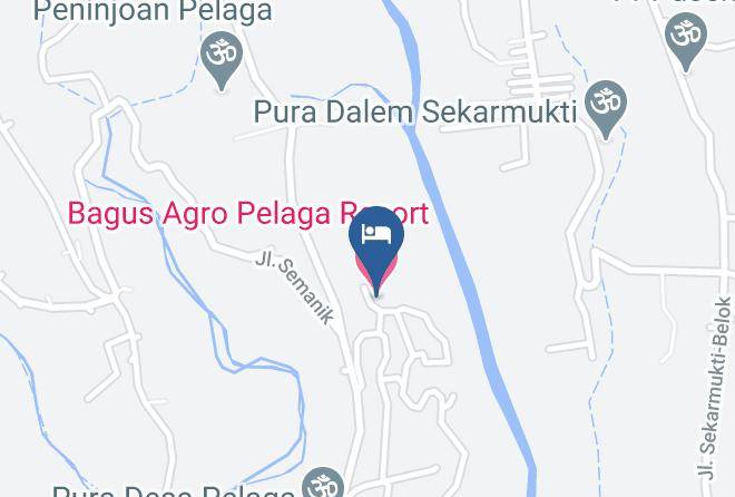 Badung Regency - Bagus Agro Pelaga Resort Maps