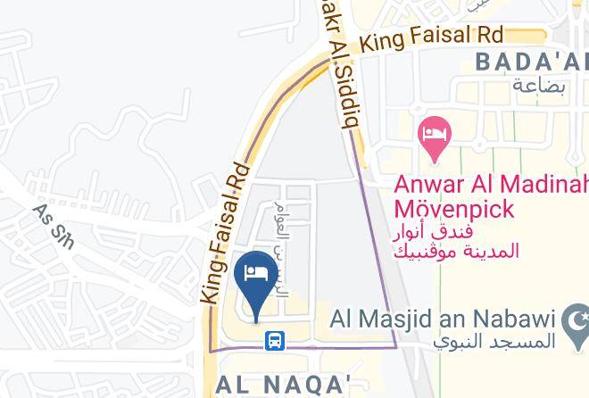 Medina - Baha Al Zahra Hotel Maps