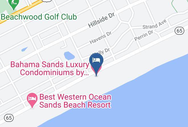 Horry - Bahama Sands Luxury Condominiums By Vacasa Maps
