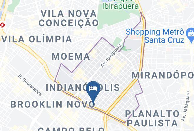 Sao Paulo Moema - Bahamas Hotel Club Maps