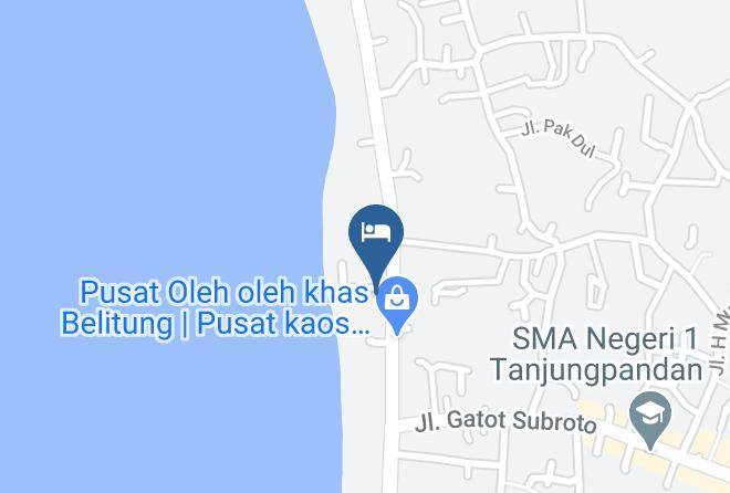 Belitung Regency - Bahamas Hotel & Resort Belitung Maps