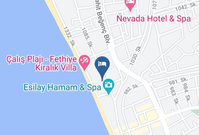 Fethiye - Bahar Hotels Maps
