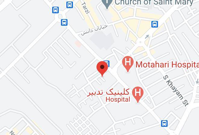 Urmia - Bahar Hotel Maps