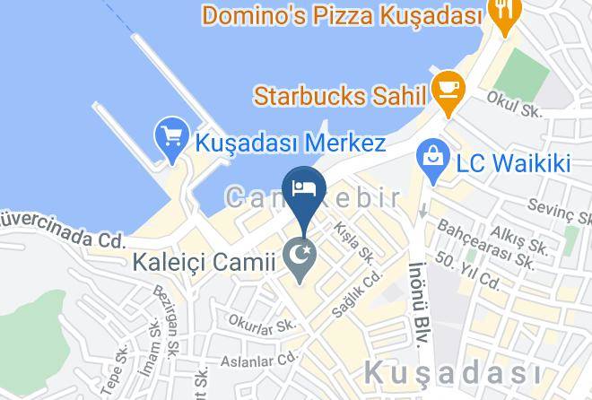 Kusadasi - Bahar Pansiyon Maps