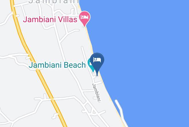 Zanzibar South - Bahari Pizza Restaurant Bungalows Maps