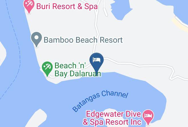 Oriental Mindoro - Bahay Isla Dalaruan Cove Maps