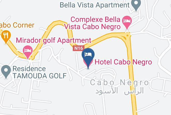 Tangier Tetouan - Hotel Cabo Negro Maps